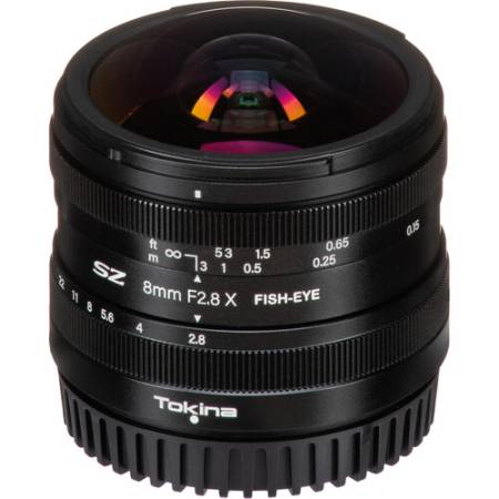 Tokina SZ 8mm F2.8 Fisheye MF - obiektyw stałoogniskowy, rybie oko, Fuji X